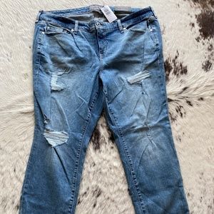 Torrid Boyfriend straight jeans sz 18 short